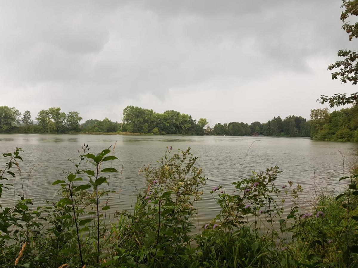 Stille X Weite - Hochwertige Wohnung Mit See-Panorama Kronburg Dış mekan fotoğraf